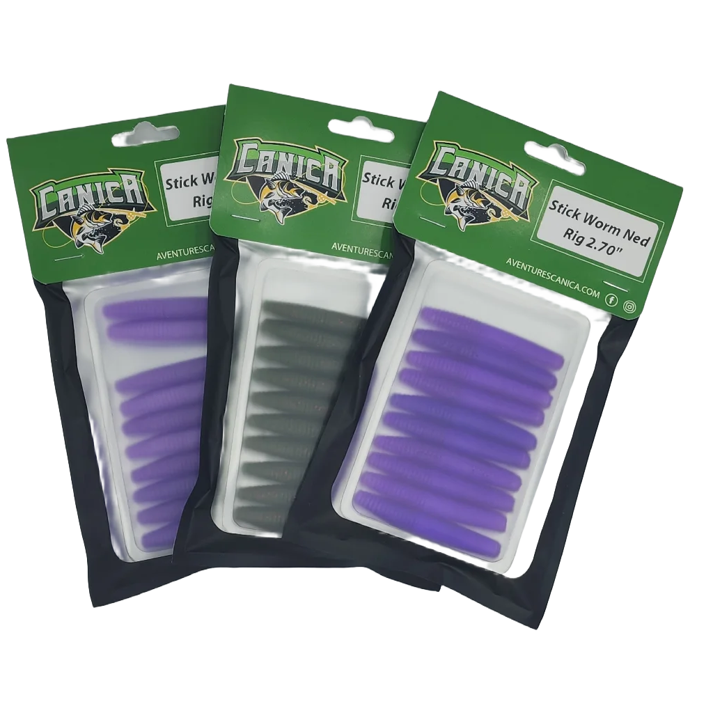Stick Worm Ned Rig 2.70"