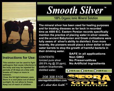 Smooth Silver - Micronized Silver Solution