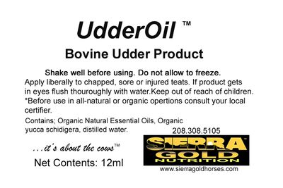 JERINGA DE ACEITE DE UBRE 12 ML