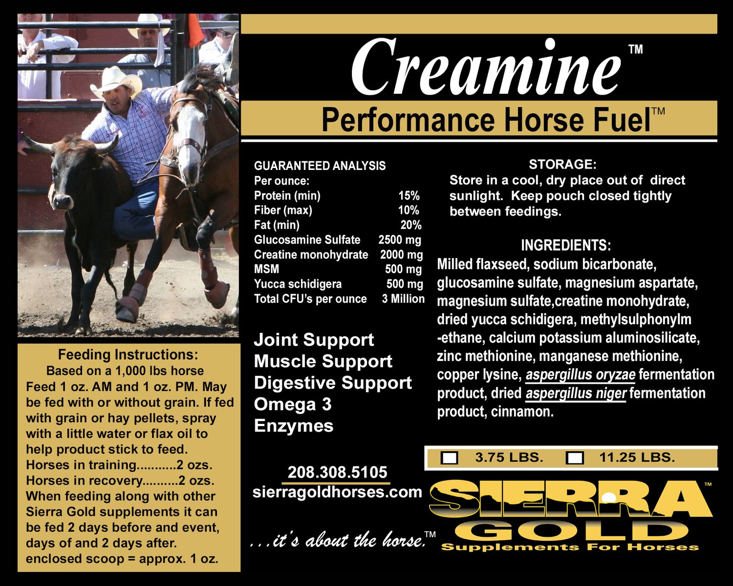 Creamine - Single 3.75 lbs. (Total 60 - 1 oz. Servings)