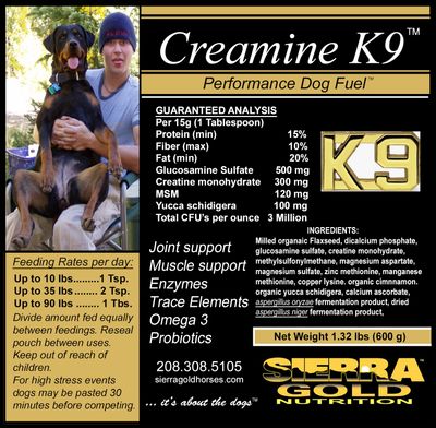p Creamine K9 - Individual 600 g