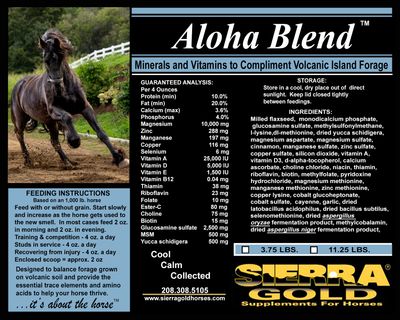 Aloha Blend - 1 Single 11.25 lbs. pouch (90 - 2 oz. servings) Aloha Blend - 1 Single 11.25 lbs. pouch (90 - 2 oz. servings)