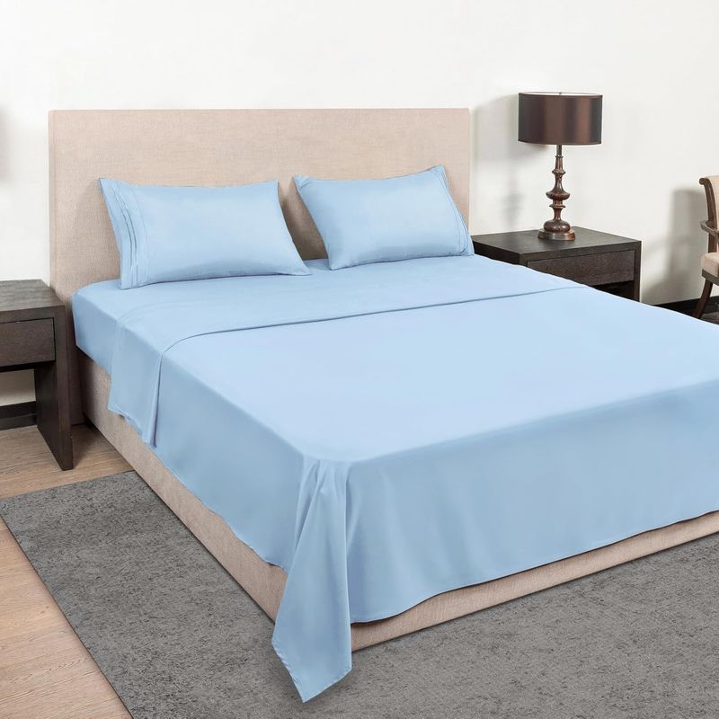 Minimalist collection - Microfiber bed sheet 1800 series 3 piece set SIZE: KING - 20% SALE