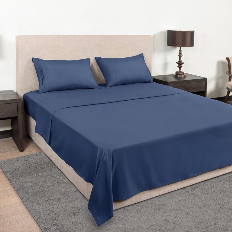 Minimalist collection - Microfiber bed sheet 1800 series 3 piece set SIZE: FULL  - 20% SALE