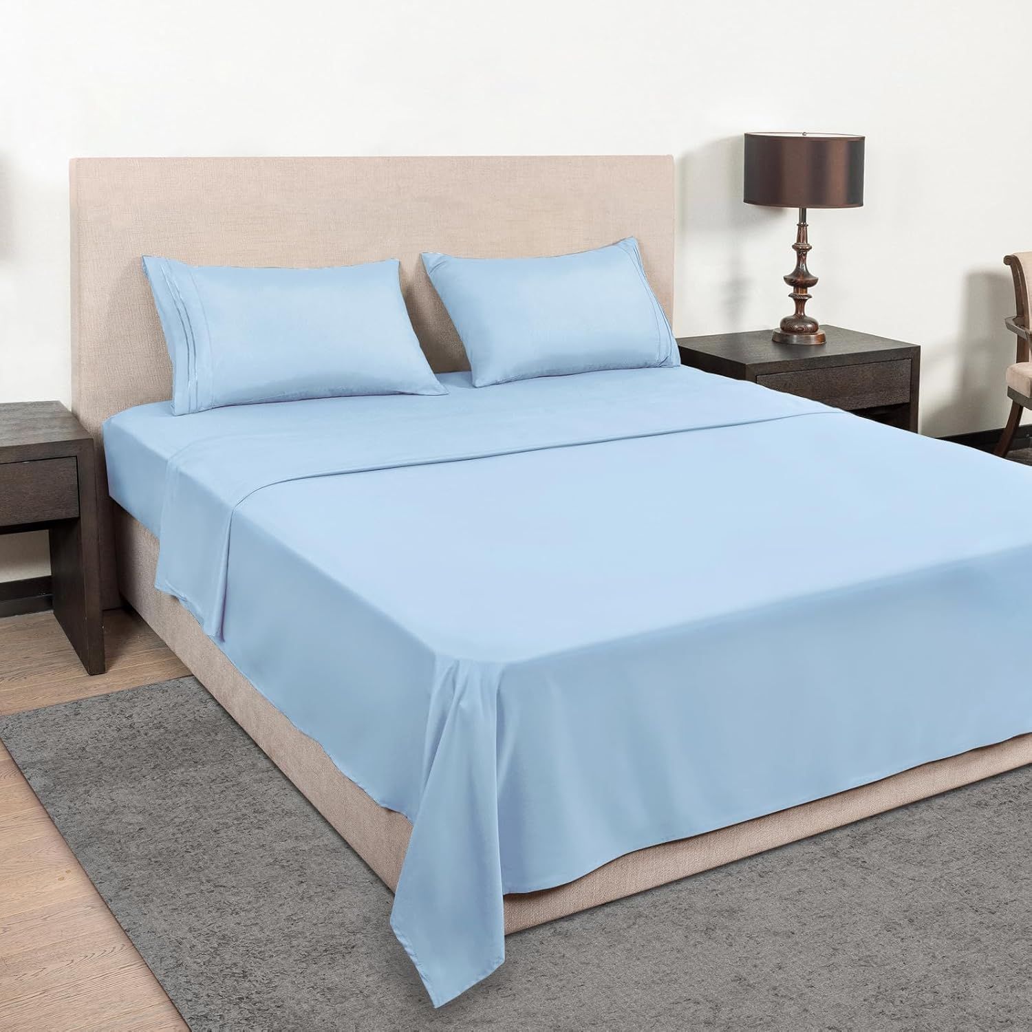 Minimalist collection - Microfiber bed sheet 1800 series  TWIN - 20% SALE