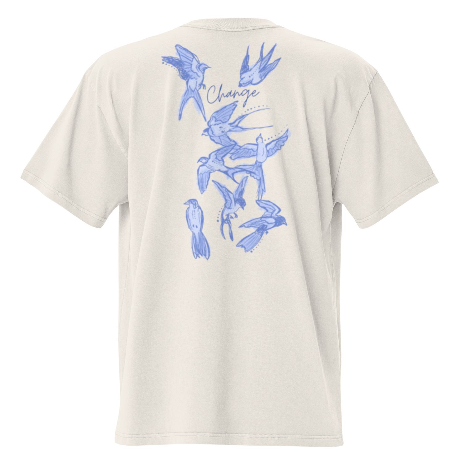 RM Indigo Album Oversized Tee – Trendy &amp; Comfortable