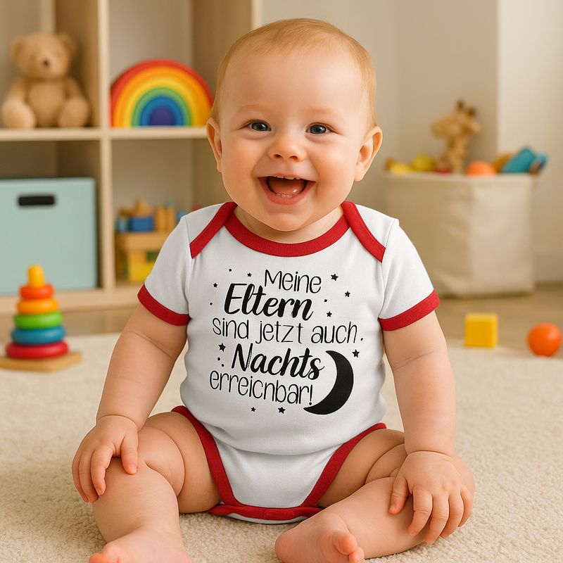 Babybody „Meine Eltern sind jetzt auch nachts erreichbar!“