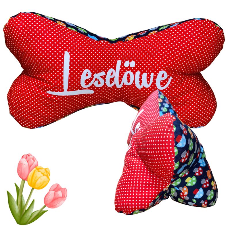 Leseknochen „Leselöwe“ – Kuschelalarm für kleine Leseratten!