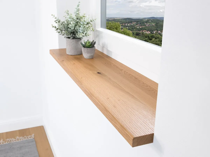 Fensterbank Holz - Eiche
