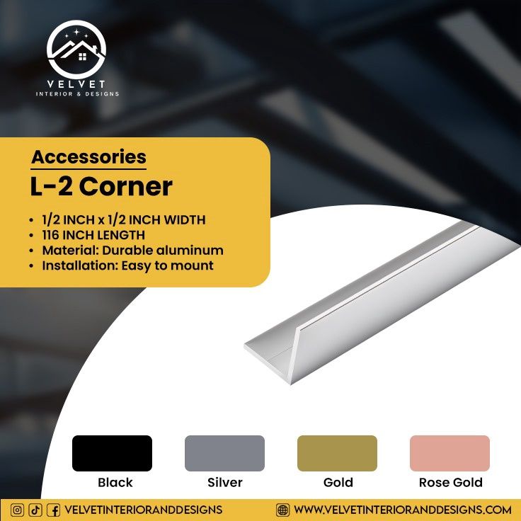 L-2 / 1/2&quot;x1/2&quot; Corner