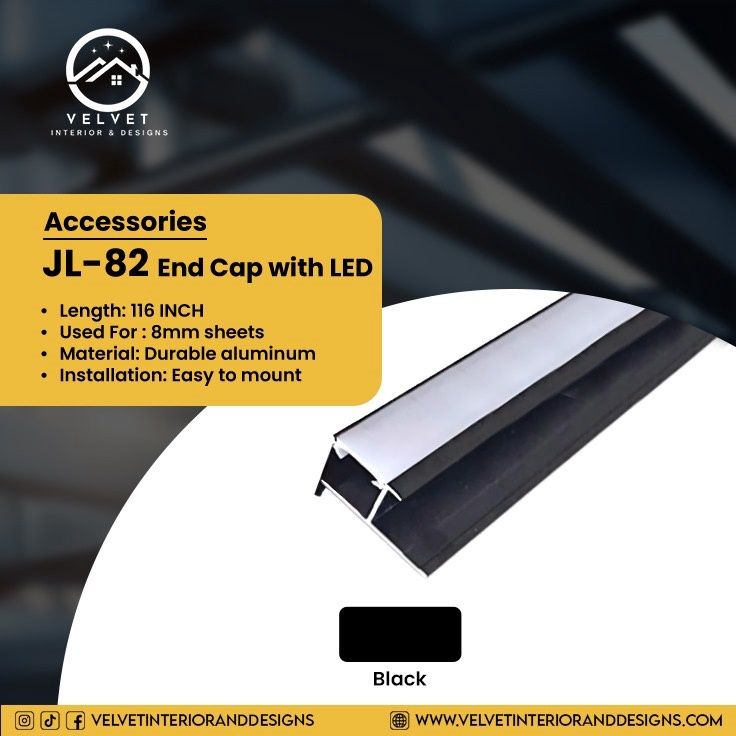 JL-82  End Cap with LED