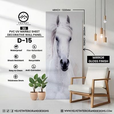 D-15 | 3D | PVC UV Marble Sheets