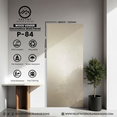 P-84 | Wood Veneer | Decorative Wall Panel | 5/16 in x 48 in x 110 in | natural wood finish | Waterproof, Scratch-Resistant & Fire-Retardant | Ideal for Living Rooms, Bathrooms & Feature Walls P-84 | Wood Veneer | Decorative Wall Panel | 5/16 in x 48 in x 110 in | natural wood finish | Waterproof, Scratch-Resistant & Fire-Retardant | Ideal for Living Rooms, Bathrooms & Feature Walls