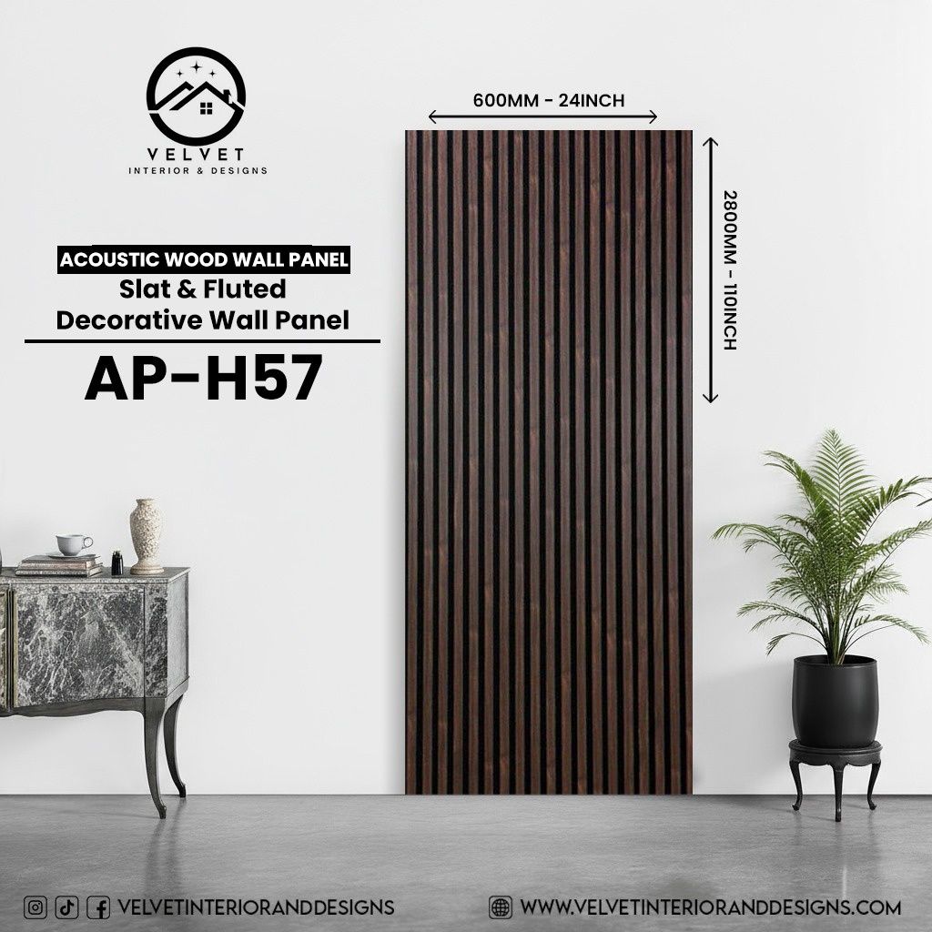 AP-H57 | Acoustic Panel | Fluted Wall Panel