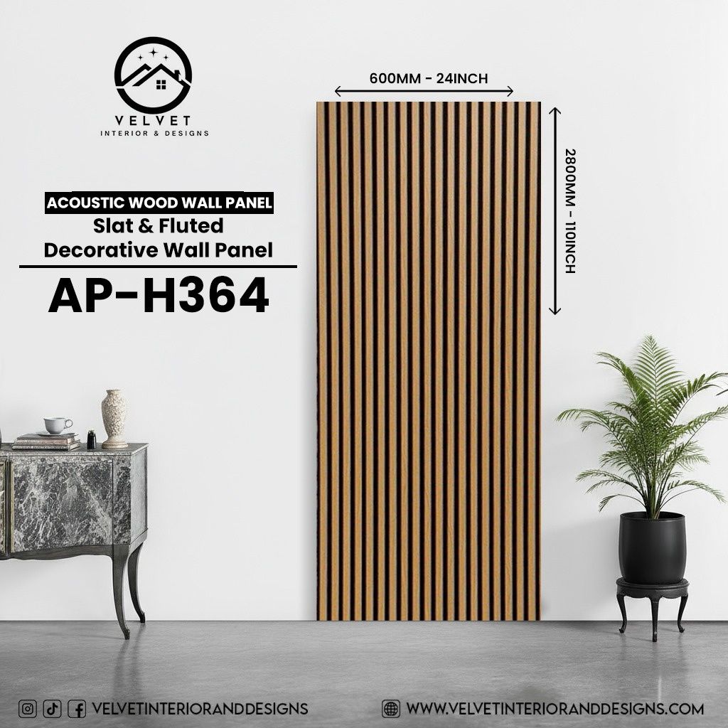 AP-H364 | Acoustic Panel | Fluted Wall Panel