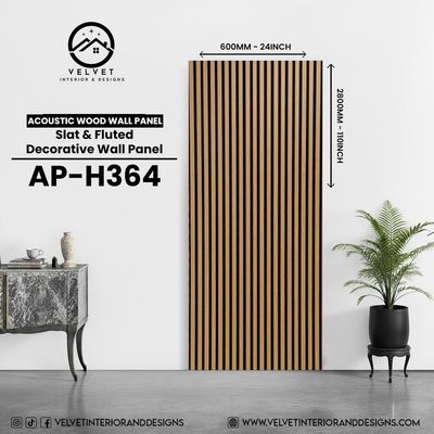 AP-H364 | Acoustic Panel | Fluted Wall Panel