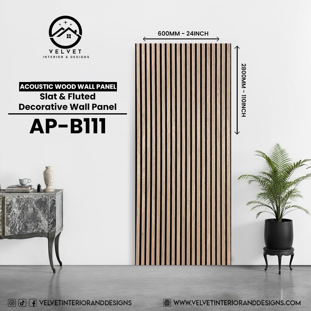 AP-B111 | Acoustic Panel | Fluted Wall Panel
