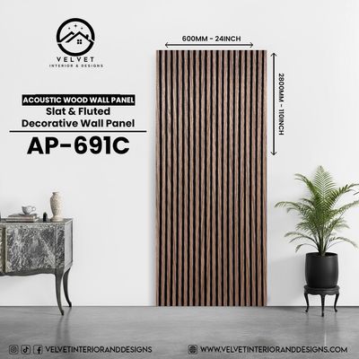 AP-691C | Acoustic Panel | Fluted Wall Panel