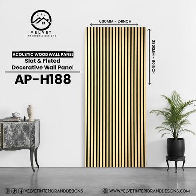 AP-H188 | Acoustic Panel | Fluted Wall Panel