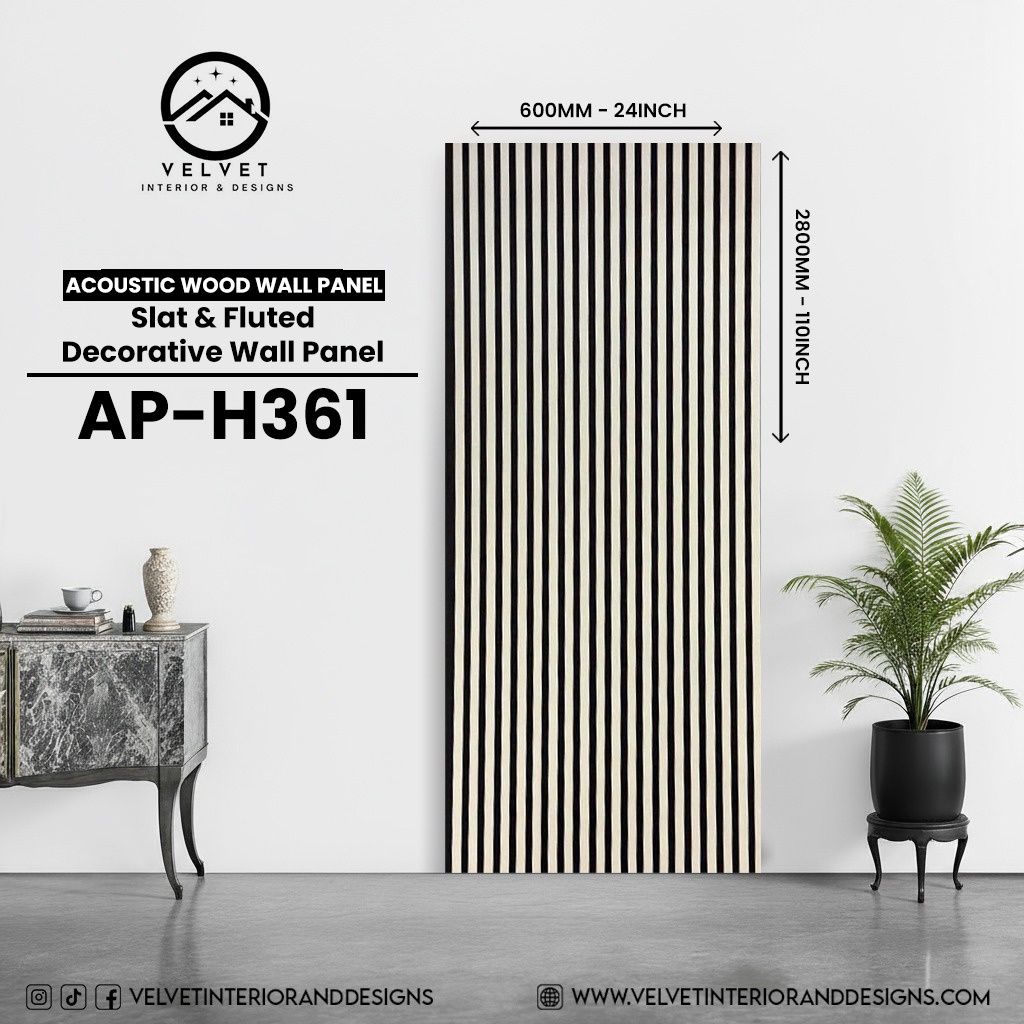 AP-H361 | Acoustic Panel | Fluted Wall Panel