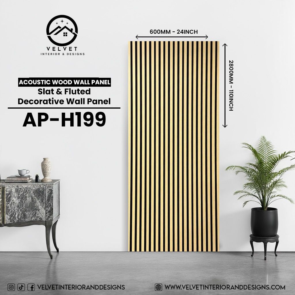 AP-H199 | Acoustic Panel | Fluted Wall Panel AP-H199 | Acoustic Panel | Fluted Wall Panel