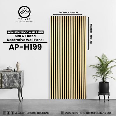 AP-H199 | Acoustic Panel | Fluted Wall Panel