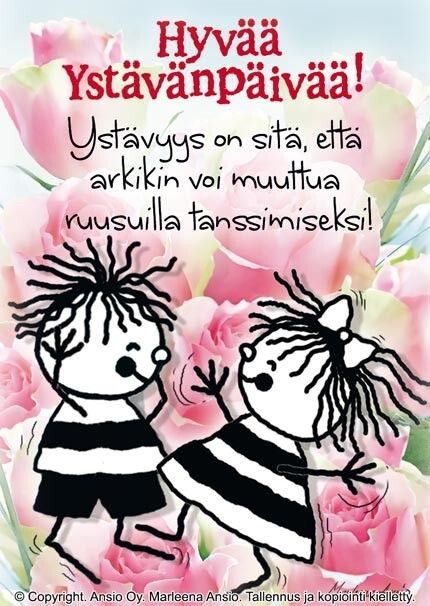 Ystävänpäiväkortti - Marleena Ansio