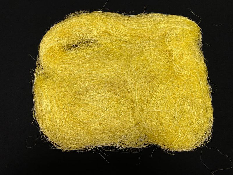 Sisal 50g, vaalean keltainen