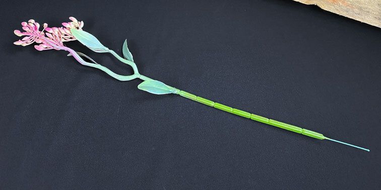 Teko-oksa, vihreä/viininpunainen