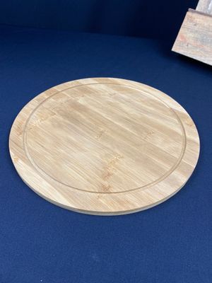 Tarjoilualusta / leikkuulauta pyöreä bambu ø28cm