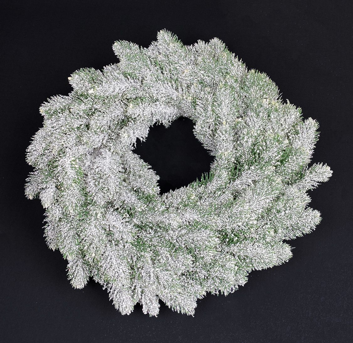 Tekohavukranssi 36cm, lumipeitteinen