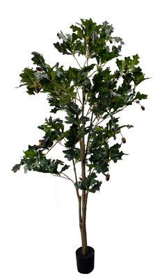 Tammi tekopuu tammenterhoilla - 150cm