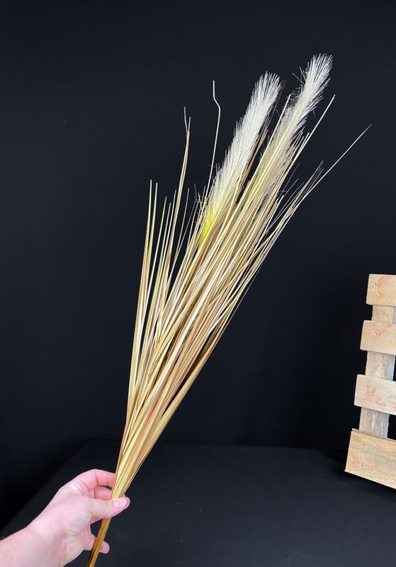 Tekopampaheinä 90cm natural/ruskea