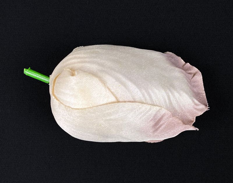 Tulppaani tekokukkapää, ruskea (harmahtava)