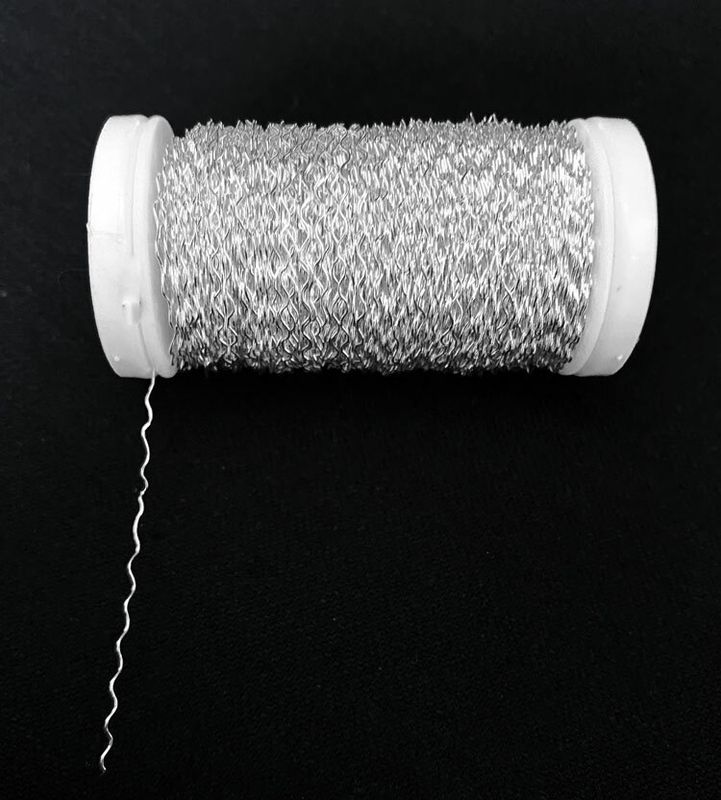 Rautalankanauha 50g, hopea