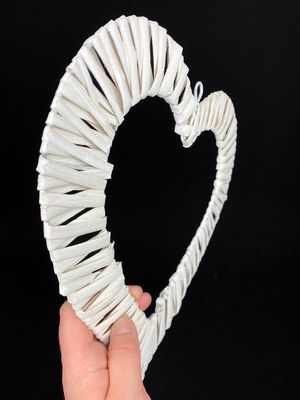 Rottinkisydän kehys 30cm