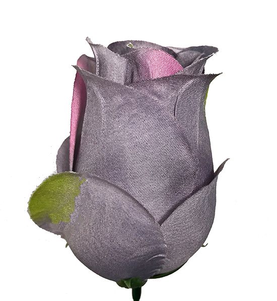 Ruusu tekokukkapää, harmaa