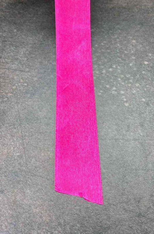Satiininauha 25mm fuksia 10m