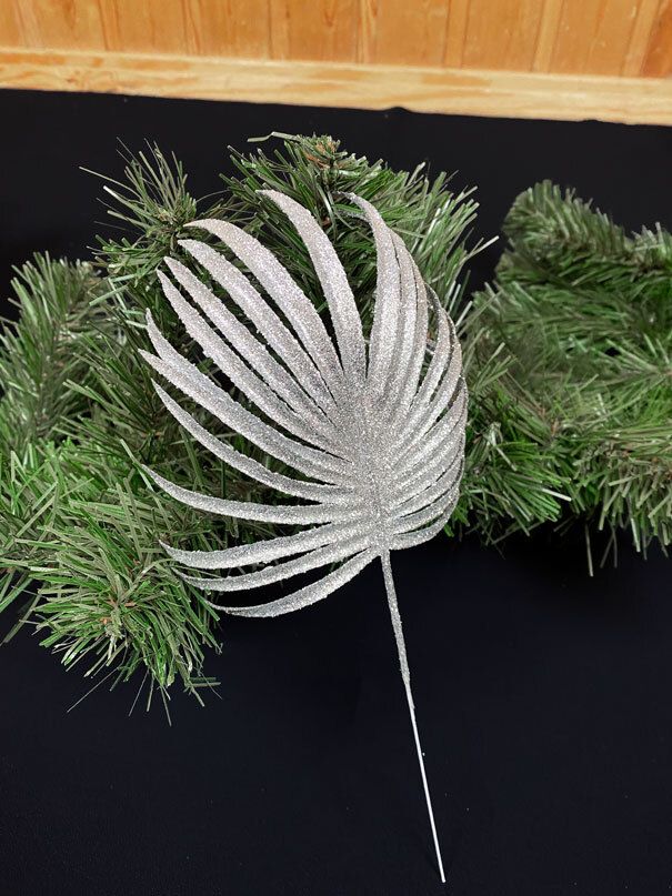 Palmun glittertekolehti, hopea