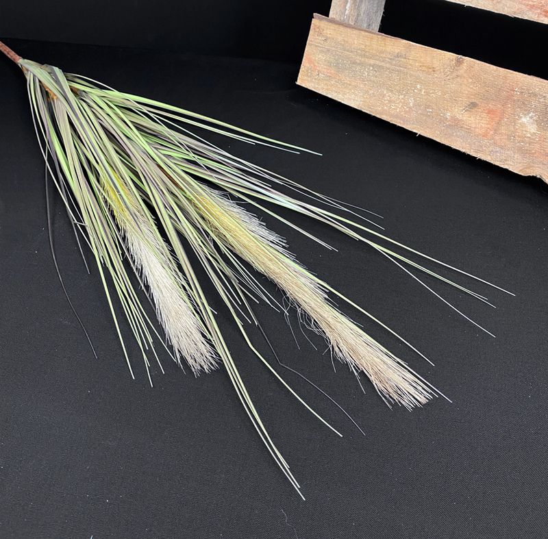 Pampaheinä 90cm natural/vihreä, keinotekoinen