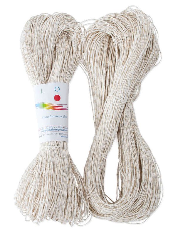 Paperinaru - 0,8mm - lurex-kimalteella - 200g - monta väriä