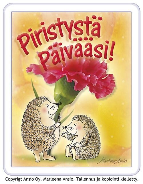 Magneetti: siilien päivänpiristys