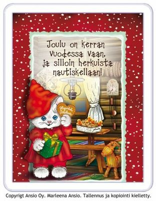 Magneetti: söpö kissa