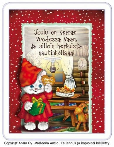 Magneetti: söpö kissa