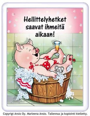 Magneetti: possun kylpyhetki