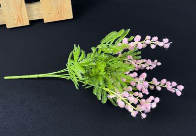 Mimosa tekokukkakimppu, vaaleanpunainen