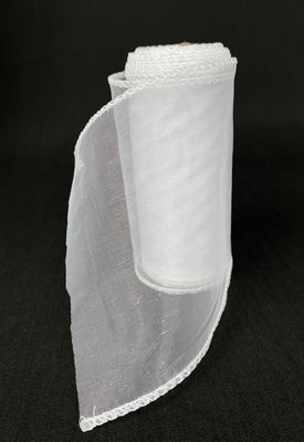 Organza 12cm/9m, valkoinen
