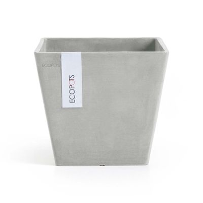 Kukkaruukku Rotterdam 20cm valkoharmaa