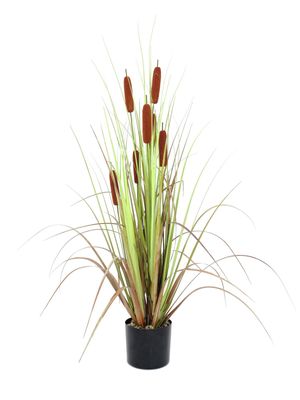 Osmankäämi tekoheinä ruukussa 120cm