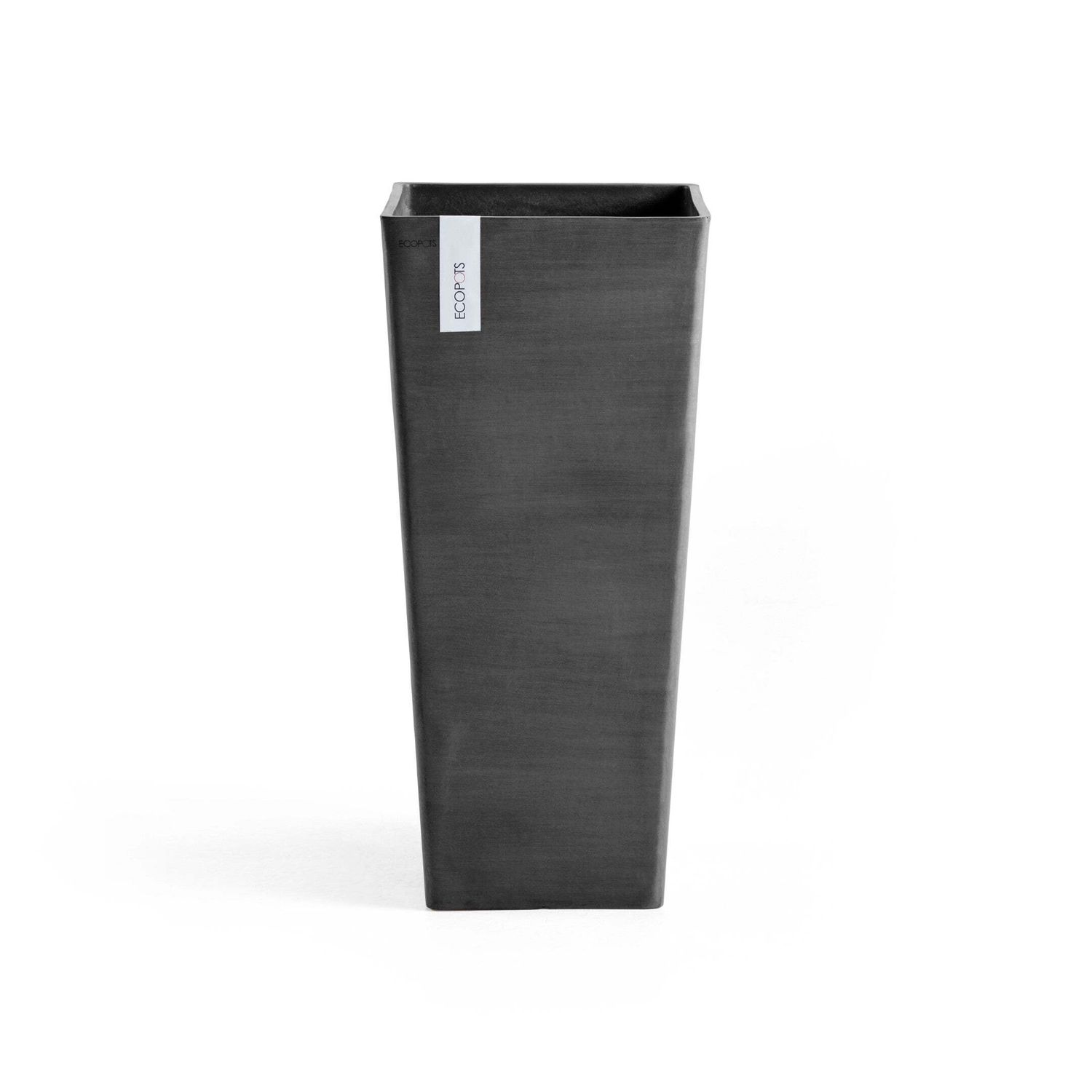Kukkaruukku Rotterdam korkea 70cm tummanharmaa
